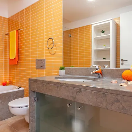 別荘 Townhouse Ocean Joy -com Piscina E Bbq Em *